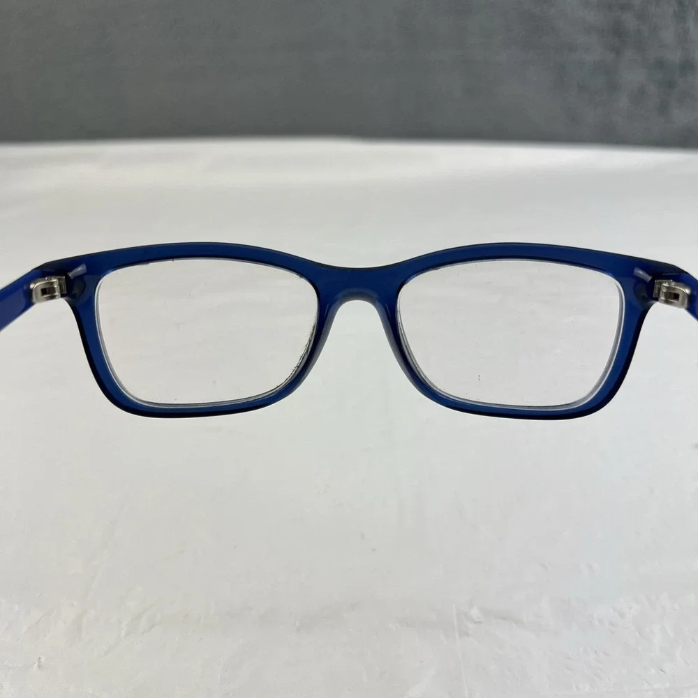 Ray-Ban RB 1562 3686 Blue Rectangular Eyeglasses Frames 48-16-125 Kids Junior
